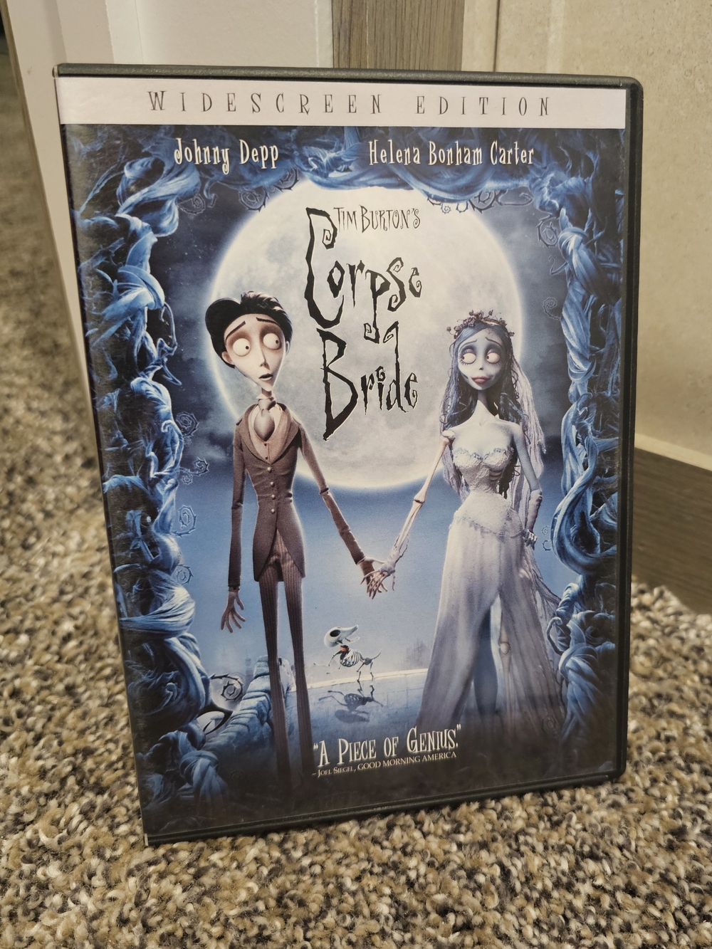 Tim Burton's Corpse Bride Widescreen Edition DVD - Blue